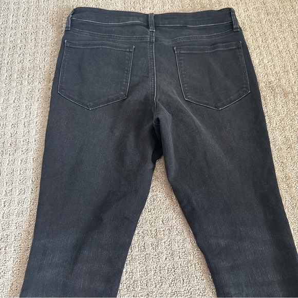 Athleta Black Sculptek Ultra Skinny Jeans size 8 ankle zip - Picture 10 of 11